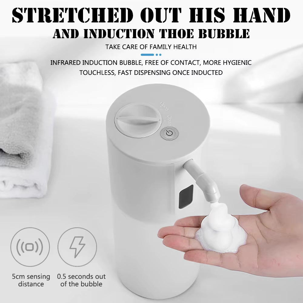 Touchless Automatic Soap Dispenser Smart Foam Machine Infrared Sensor Foam Soap Dispenser Hand Sanitizer