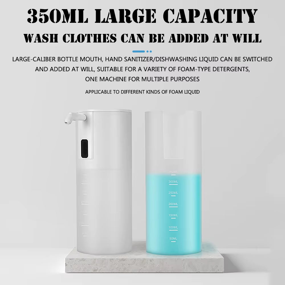 Touchless Automatic Soap Dispenser Smart Foam Machine Infrared Sensor Foam Soap Dispenser Hand Sanitizer